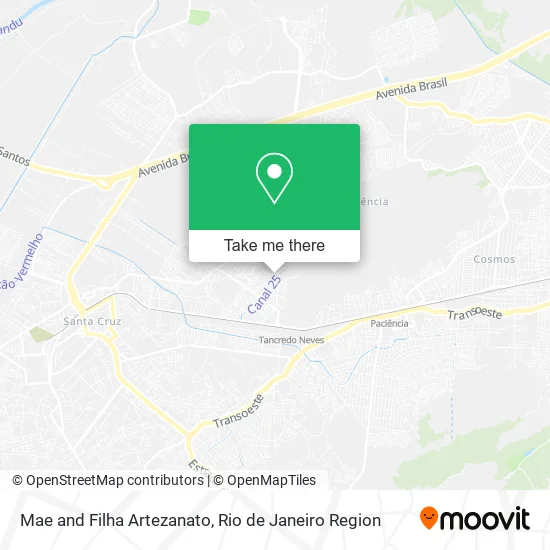 Mae and Filha Artezanato map