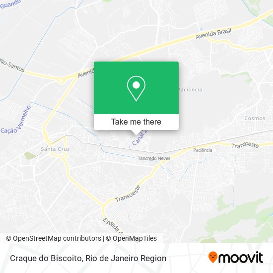 Craque do Biscoito map