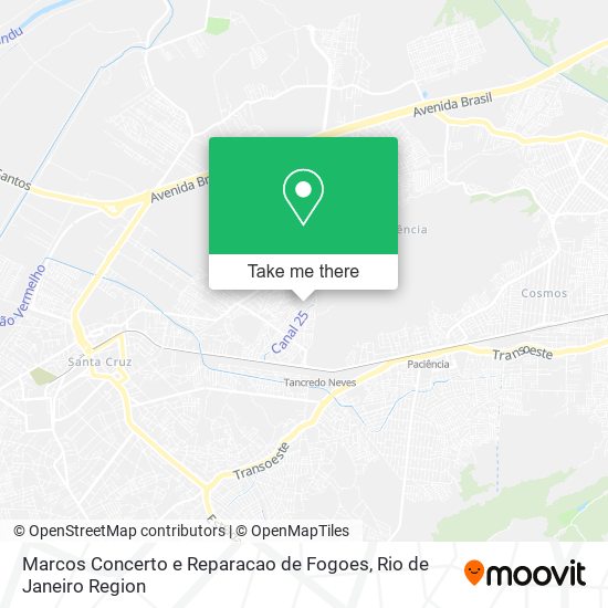 Marcos Concerto e Reparacao de Fogoes map