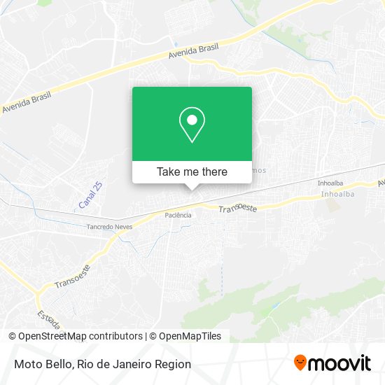 Moto Bello map