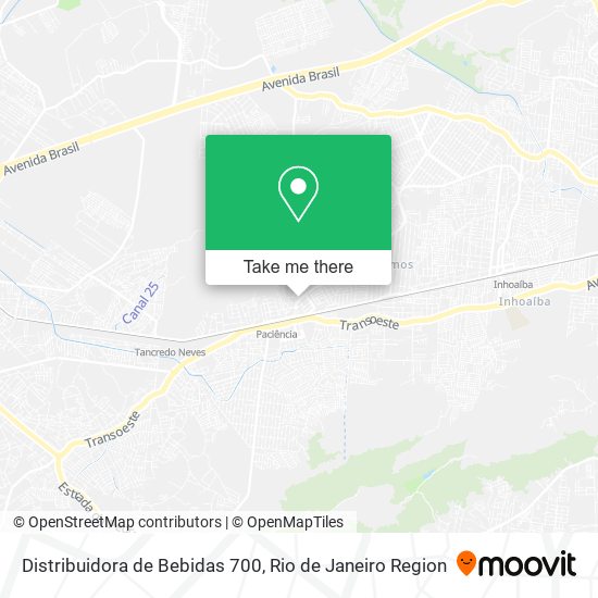 Distribuidora de Bebidas 700 map