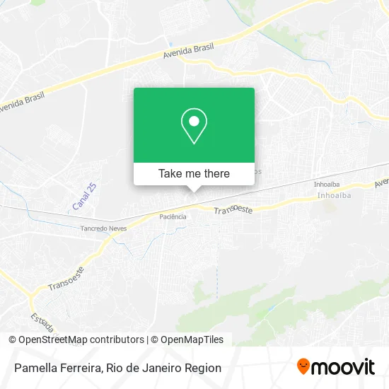 Pamella Ferreira map