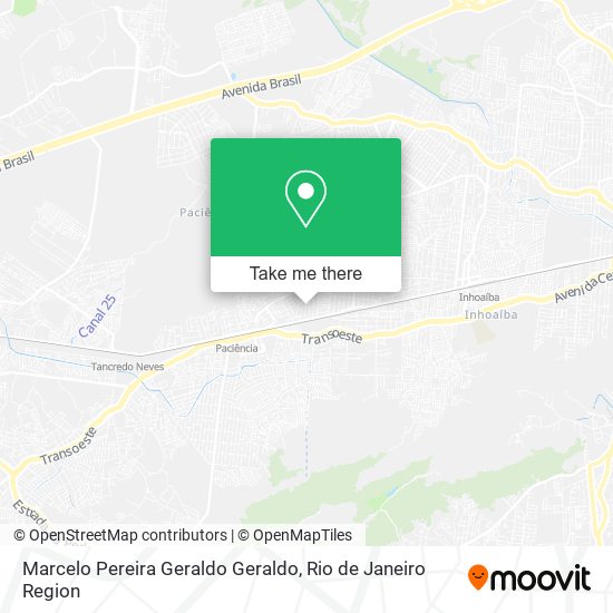 Marcelo Pereira Geraldo Geraldo map