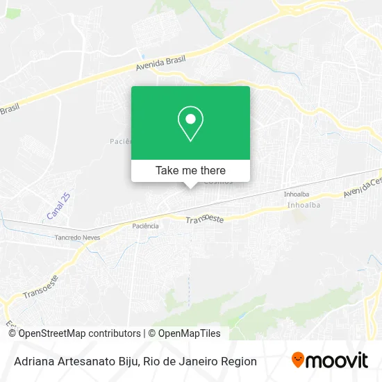 Adriana Artesanato Biju map