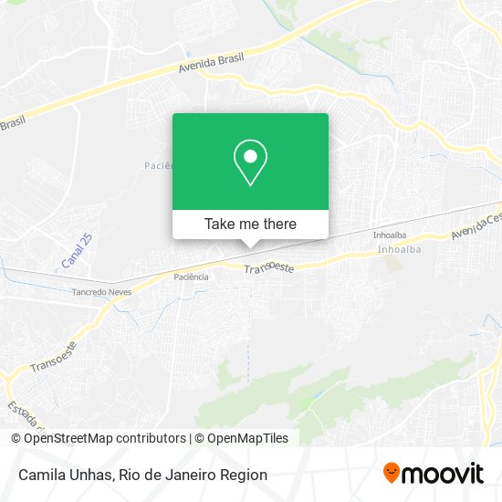 Camila Unhas map