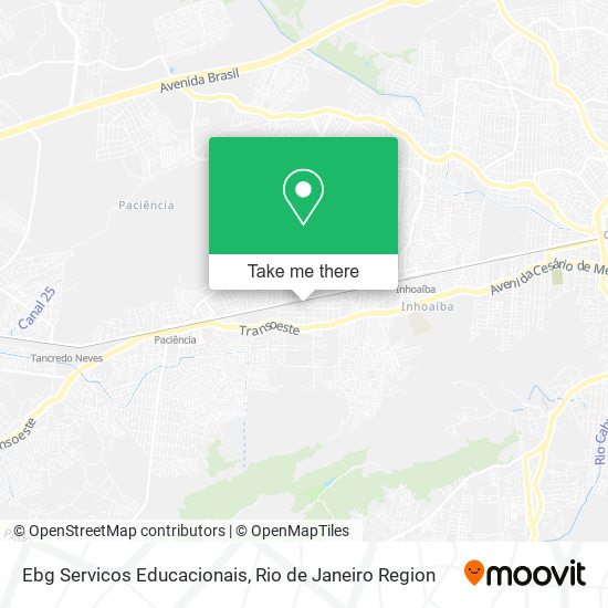 Ebg Servicos Educacionais map