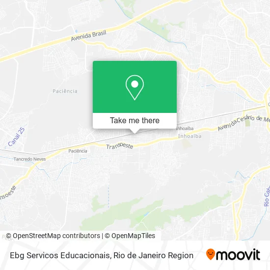 Ebg Servicos Educacionais map