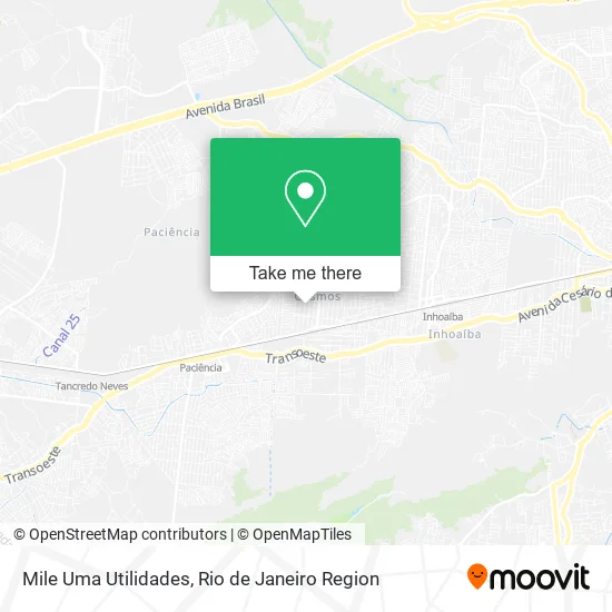 Mile Uma Utilidades map