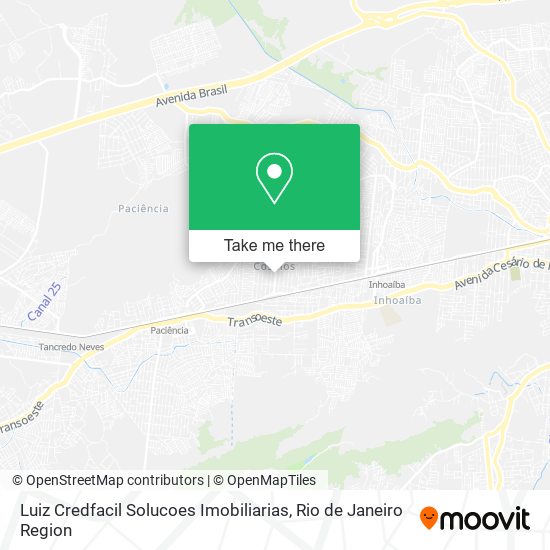 Luiz Credfacil Solucoes Imobiliarias map