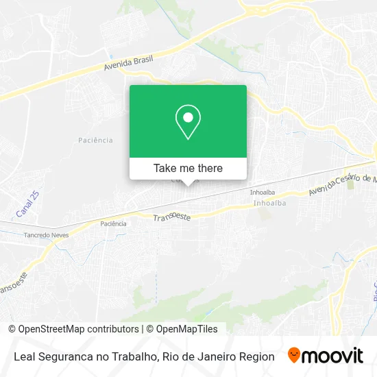 Leal Seguranca no Trabalho map