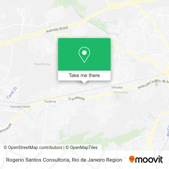 Rogerio Santos Consultoria map