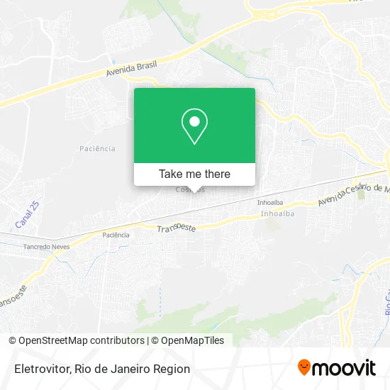 Eletrovitor map