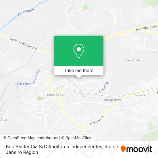 Bdo Binder Cia S / C Auditores Independentes map