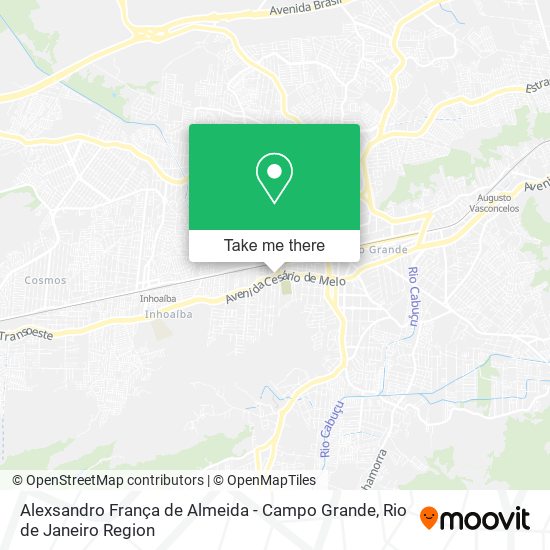 Alexsandro França de Almeida - Campo Grande map