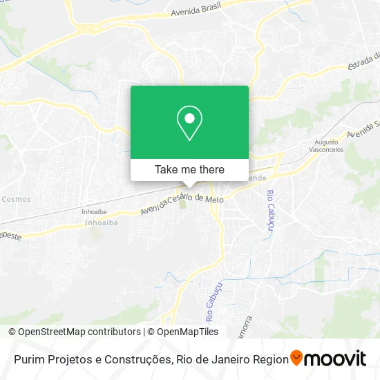 Purim Projetos e Construções map