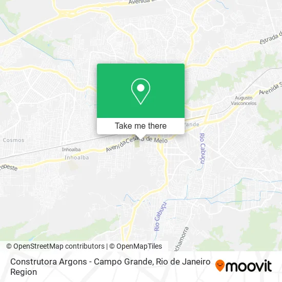Construtora Argons - Campo Grande map