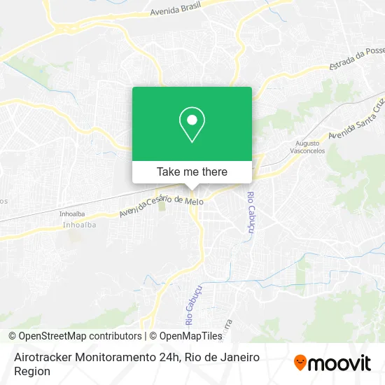 Airotracker Monitoramento 24h map