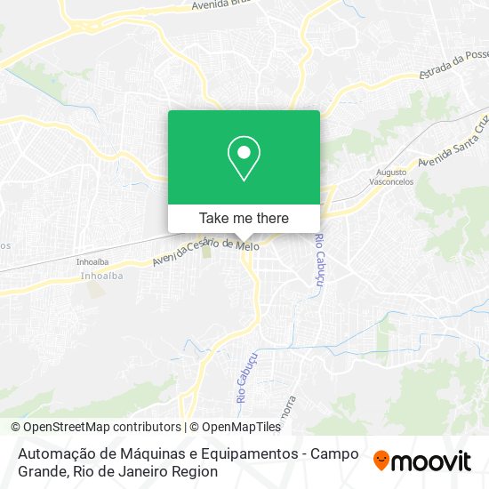 Automação de Máquinas e Equipamentos - Campo Grande map