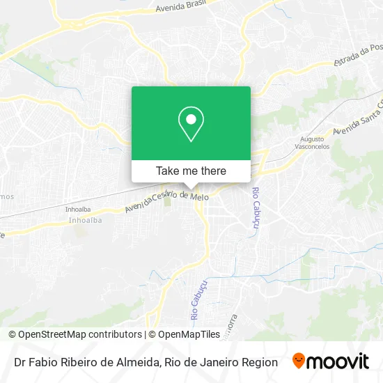 Dr Fabio Ribeiro de Almeida map