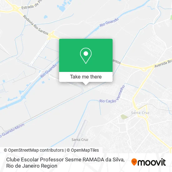 Clube Escolar Professor Sesme RAMADA da Silva map