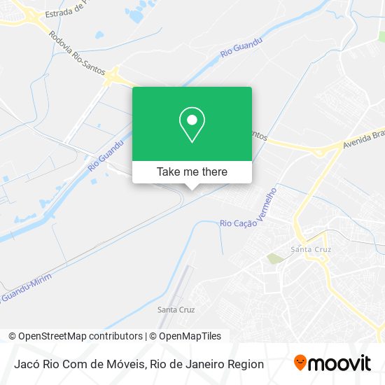 Jacó Rio Com de Móveis map