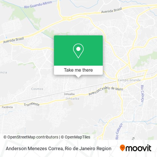 Anderson Menezes Correa map