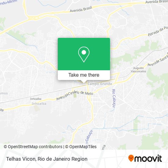 Telhas Vicon map