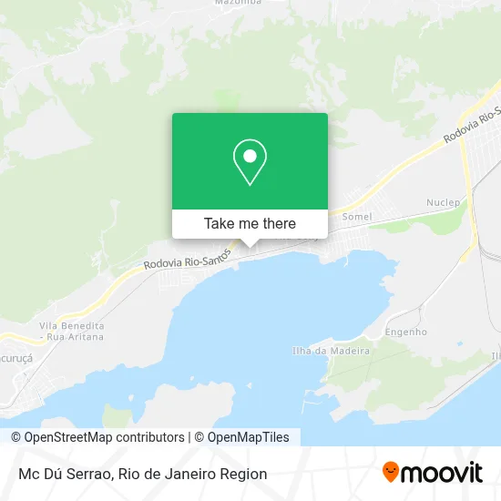Mc Dú Serrao map
