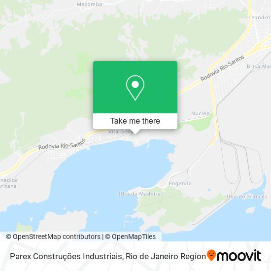 Parex Construções Industriais map