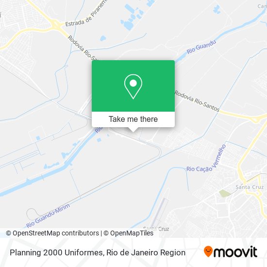 Planning 2000 Uniformes map