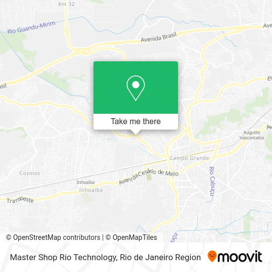 Master Shop Rio Technology map