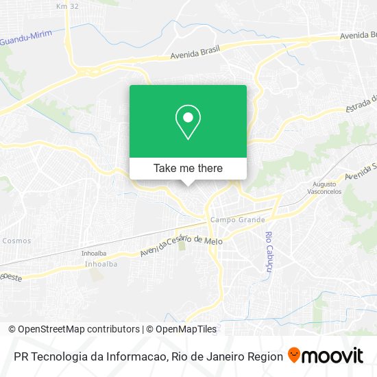 PR Tecnologia da Informacao map