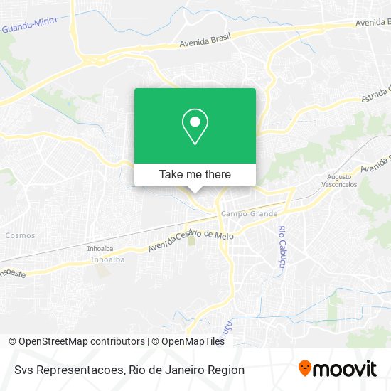 Svs Representacoes map
