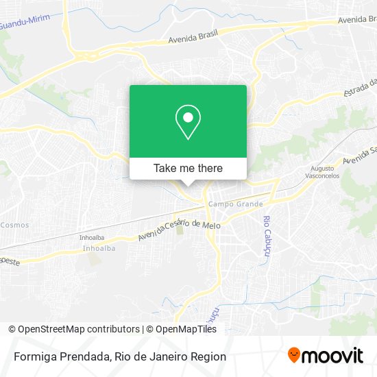 Formiga Prendada map