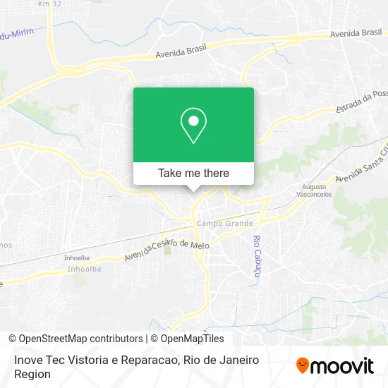 Inove Tec Vistoria e Reparacao map