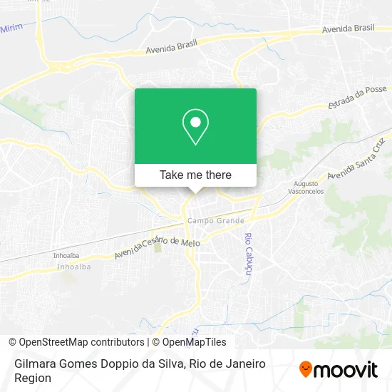 Gilmara Gomes Doppio da Silva map