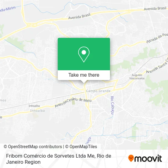 Fribom Comércio de Sorvetes Ltda Me map
