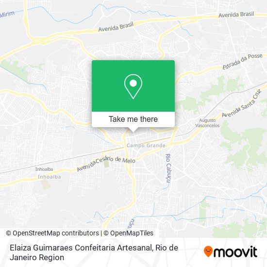 Elaiza Guimaraes Confeitaria Artesanal map