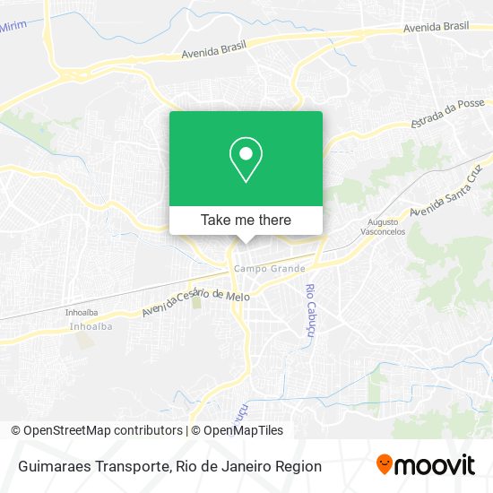 Guimaraes Transporte map