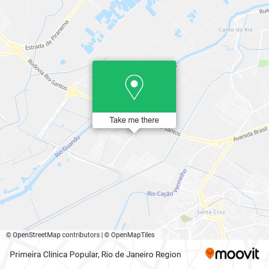 Primeira Clínica Popular map
