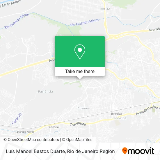 Luís Manoel Bastos Duarte map
