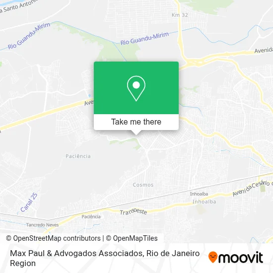 Max Paul & Advogados Associados map