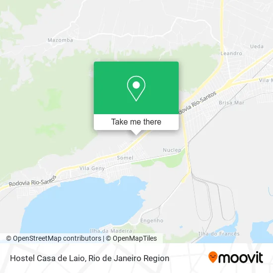 Hostel Casa de Laio map