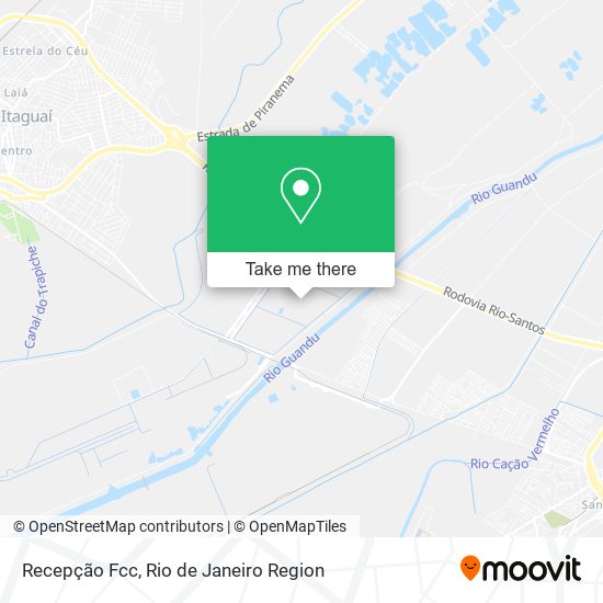 Recepção Fcc map