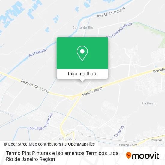 Termo Pint Pinturas e Isolamentos Termicos Ltda map