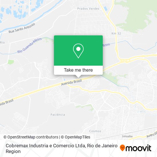 Cobremax Industria e Comercio Ltda map