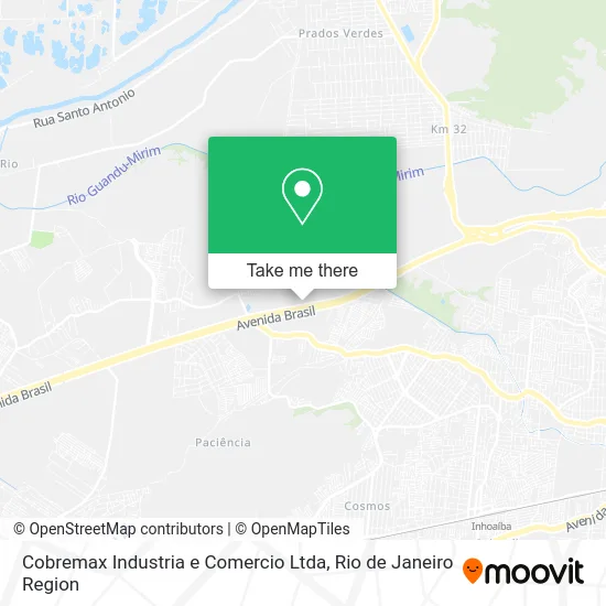 Cobremax Industria e Comercio Ltda map