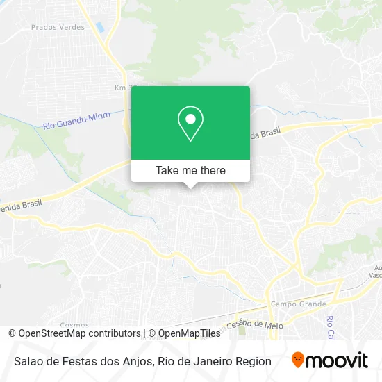 Salao de Festas dos Anjos map