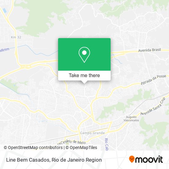 Mapa Line Bem Casados