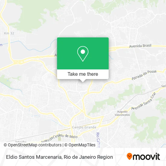 Eldio Santos Marcenaria map